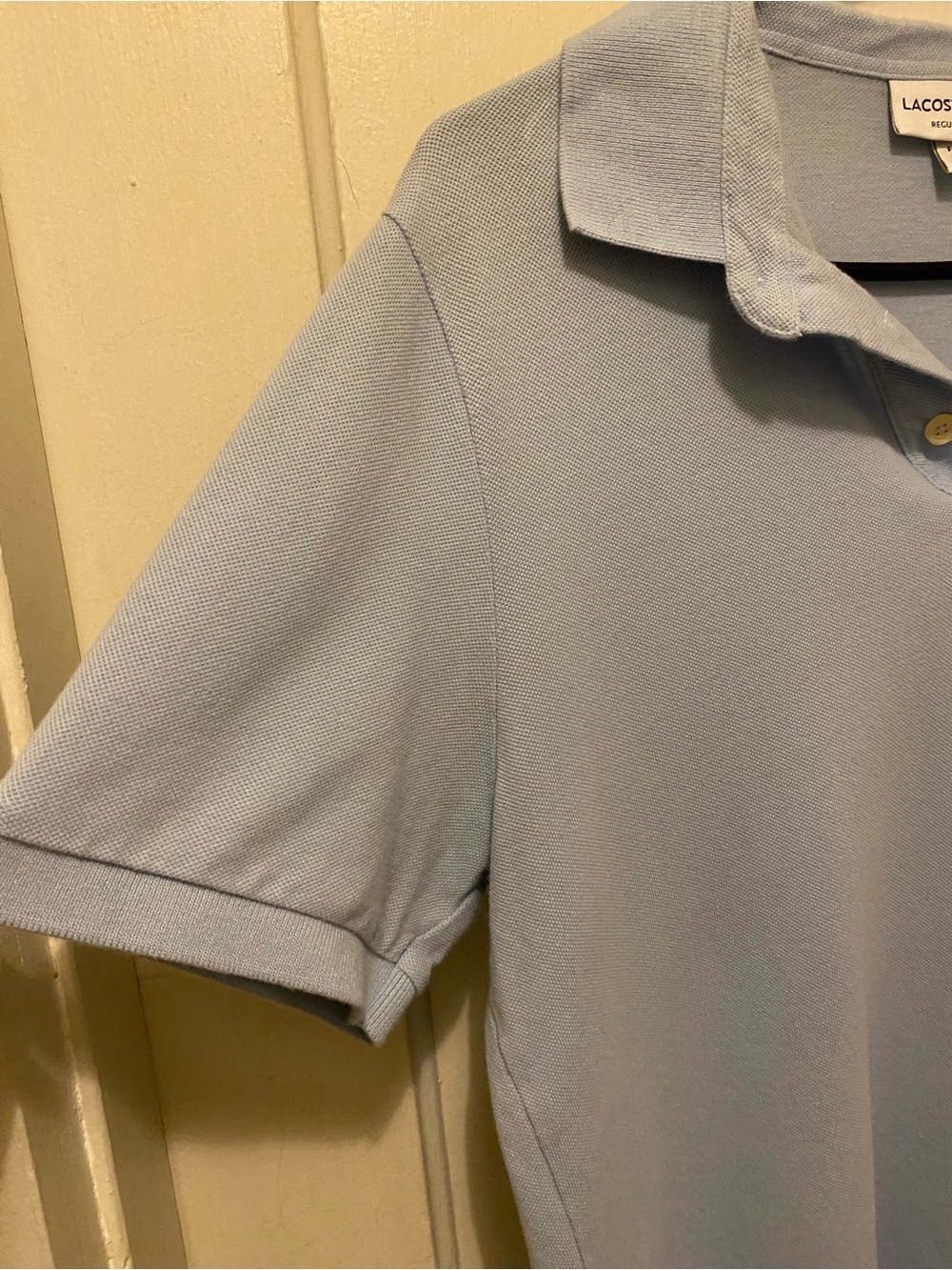 Lacoste Men's Regular Fit Light Blue Classic Polo Shirt Short Sleeve Size
Medium - Picture 6 of 11